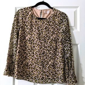 NWT Nanette Lepore Leopard Top
